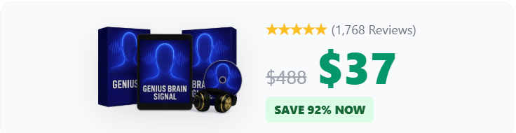 Genius Brain Signal Enhance Your Thinking and Brain's Power